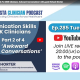 The Sports Clinician Podcast, episode 285 'Communication Skills For MSK Clinicians: Awkward Conversations' with guest Richard Shorter image
