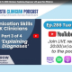 The Sports Clinician Podcast, episode 286 'Communication Skills For MSK Clinicians: Explaining Diagnoses' with guest Ben Whybrow image